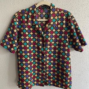 Silk House Multicolor Camp Shirt